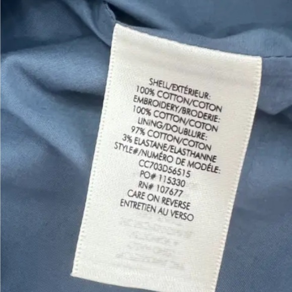 Alice + Olivia Floral Embroidered Denim Dress size 2 - Picture 15 of 15